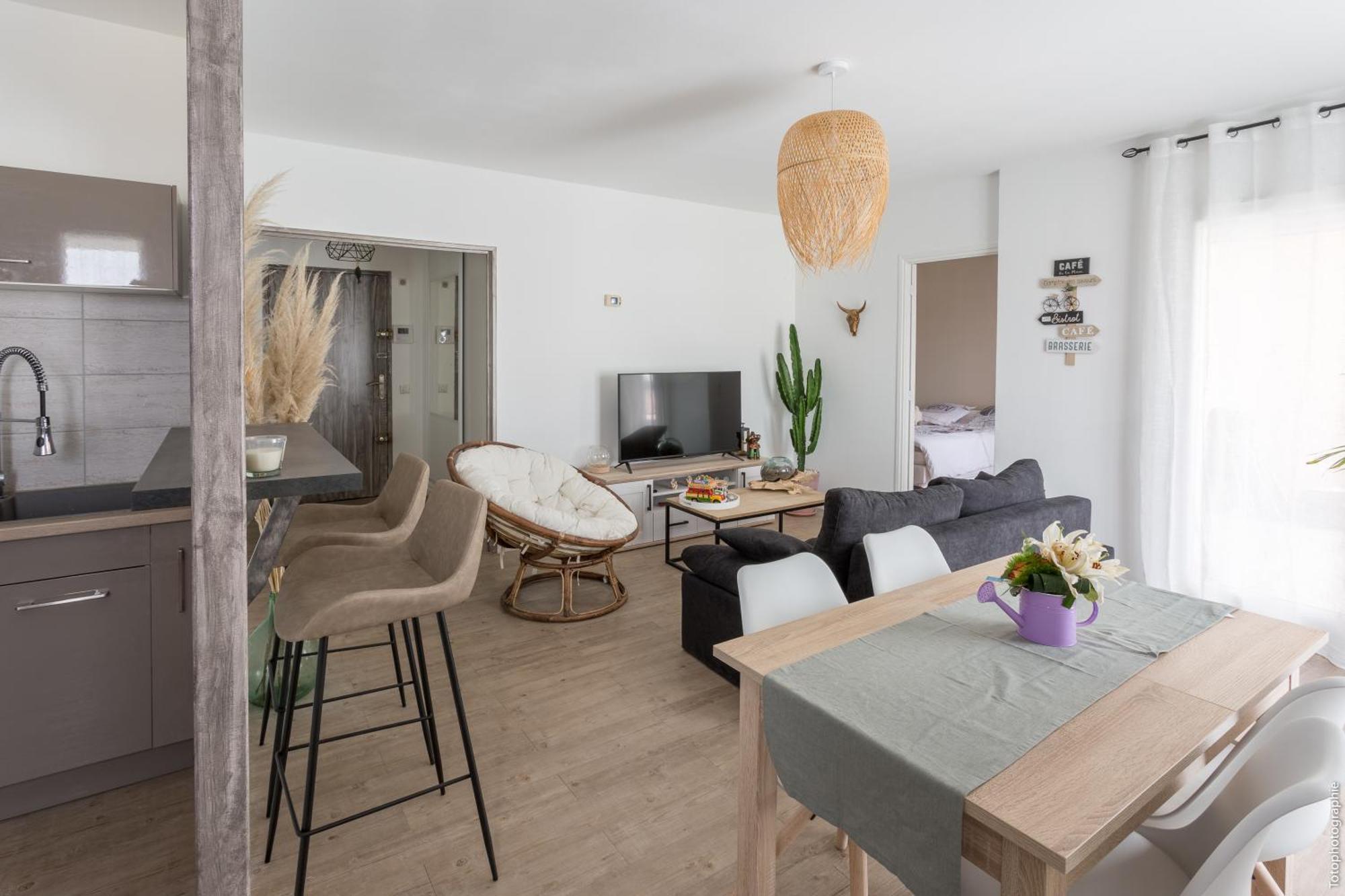Appartement T2 Proche Centre Ville Istres Esterno foto